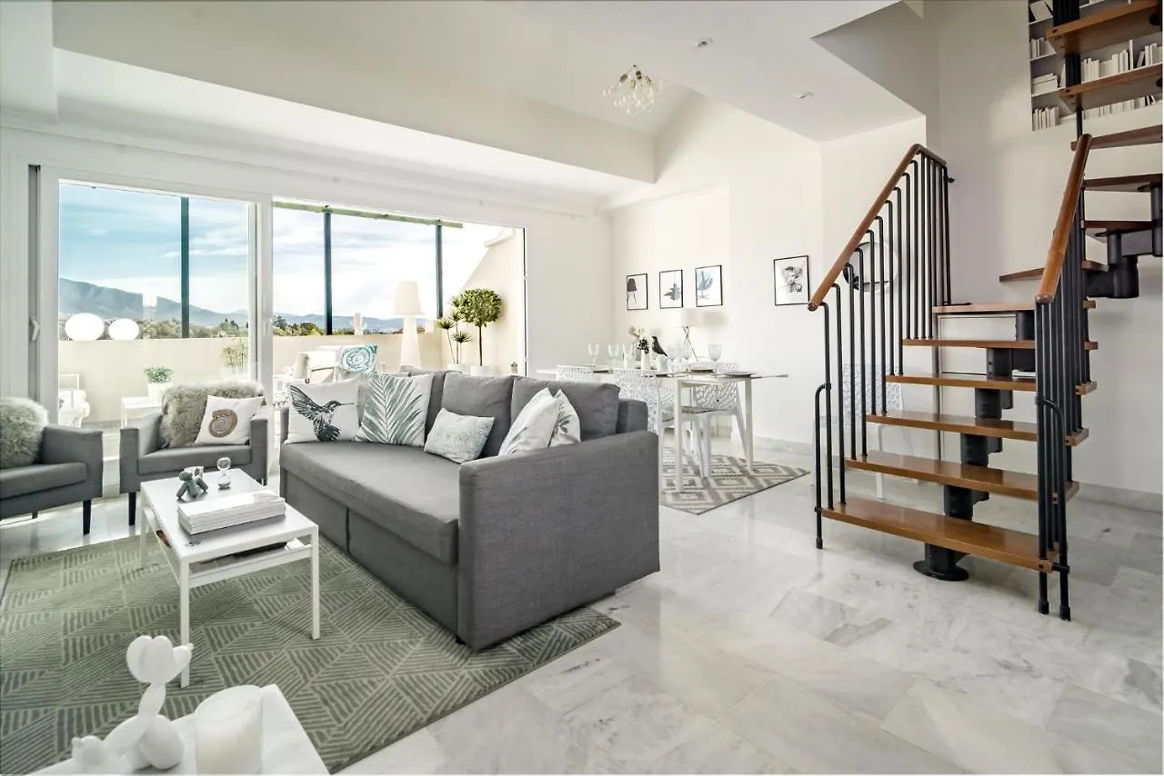 Sad-Spacious 2 Bedroom Duplex Puerto Banus Marbella
